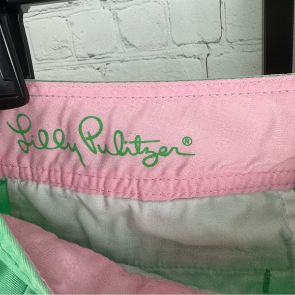 Lilly Pulitzer Light Green Callahan Shorts Size 0 - Picture 4 of 6